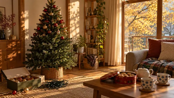 クリスマスは11月の「ツリー開き」から。約50日かけて少しずつ完成させる、家族のクリスマスと週ごとに足すもの